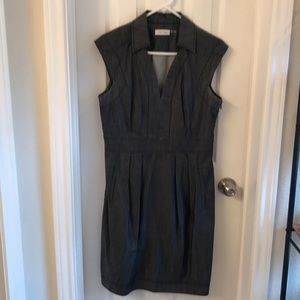 Dark gray dress. Calvin Klein